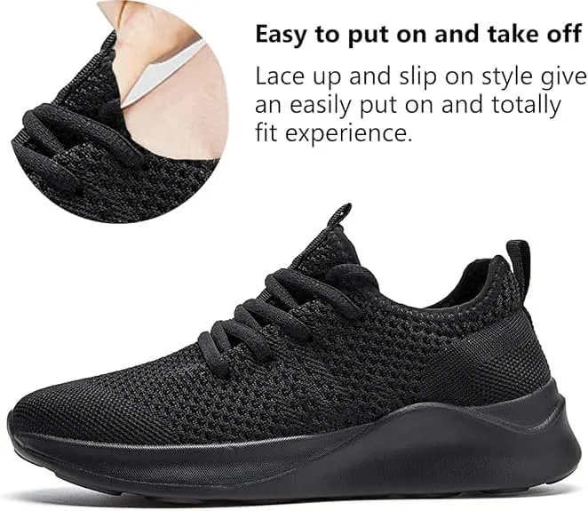 WYGRQBN Women's Walking Shoes Lightweight Tennis Fashion Sneakers Sports Workout Gym Shoes for Running