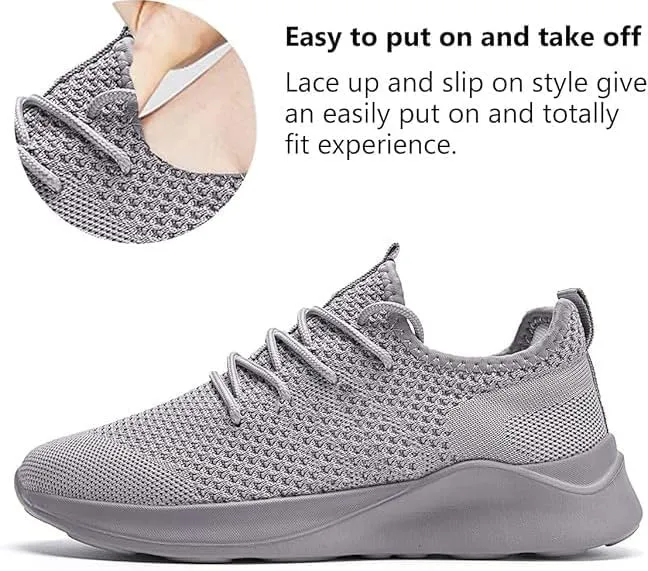 WYGRQBN Women's Walking Shoes Lightweight Tennis Fashion Sneakers Sports Workout Gym Shoes for Running