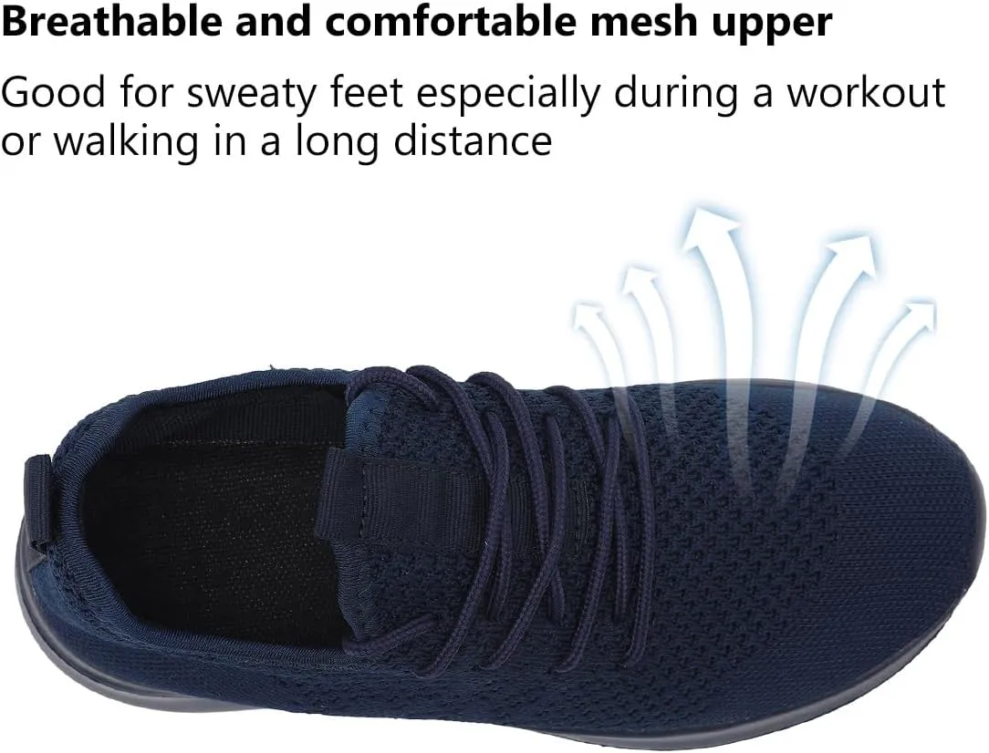 WYGRQBN Women's Walking Shoes Lightweight Tennis Fashion Sneakers Sports Workout Gym Shoes for Running