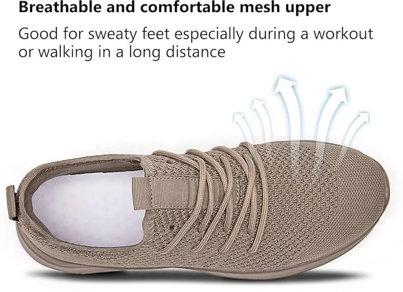 WYGRQBN Women's Walking Shoes Lightweight Tennis Fashion Sneakers Sports Workout Gym Shoes for Running