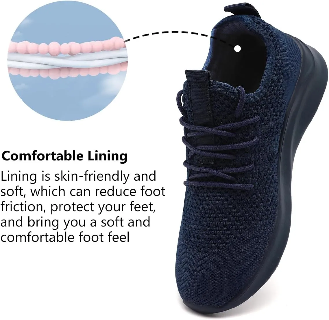 WYGRQBN Women's Walking Shoes Lightweight Tennis Fashion Sneakers Sports Workout Gym Shoes for Running