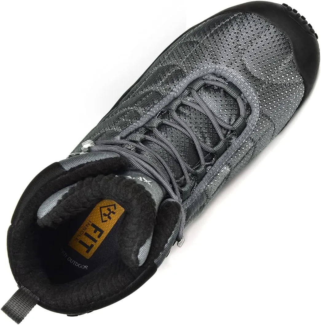 XPETI Men’s Crest Thermo High-Top Winter Hiking Boots Waterproof Insulated