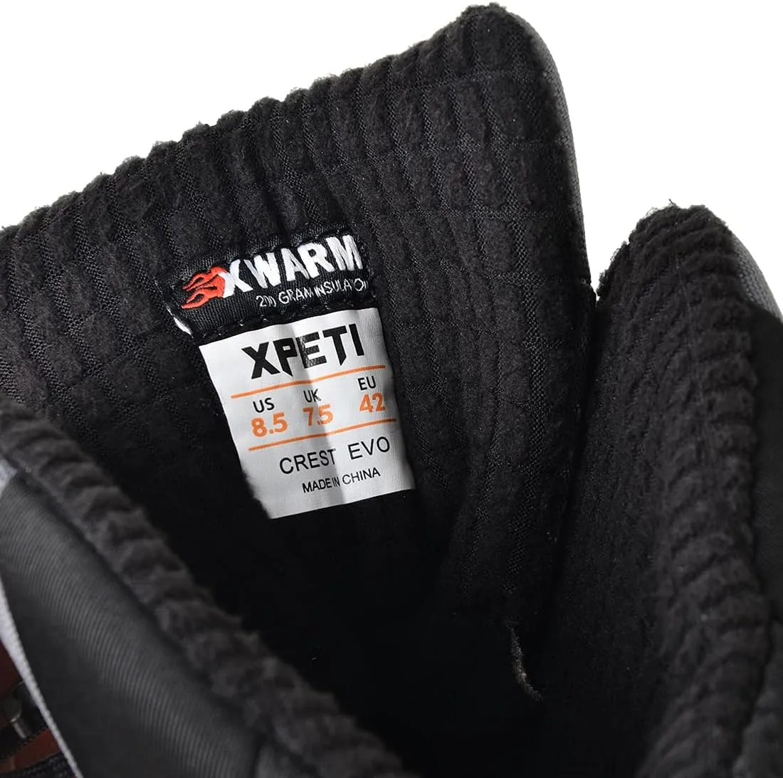 XPETI Men’s Crest Thermo High-Top Winter Hiking Boots Waterproof Insulated