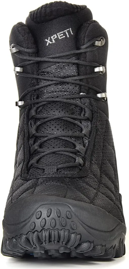 XPETI Men’s Crest Thermo High-Top Winter Hiking Boots Waterproof Insulated