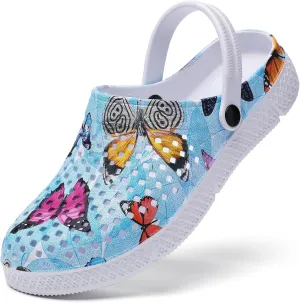 YUKTOPA Womens Clogs Shoes Unisex Summer Garden Clogs Shoes Non-Slip Quick Drying Sandals Casual Slippers
