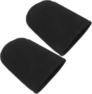 Zerodeko 2pcs Toe Protector Foot Warmers Boot Ski Cover Feet Warmers for Women Toe Warmers Toe Feet Warmer Cold Plunge Bath Cold Plunge Socks Snow Ski Boot Warmer Cover Neoprene Black